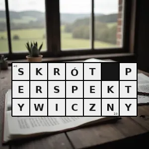 Hasło krzyżówkowe efekt wizualny w którym wielkość rzutu perspektywicznego jest odwrotnie proporcjonalna do odległości obiektu od środka rzutowania - skrót perspektywiczny – rozwiązanie, synonimy, podpowiedzi i definicje krzyżówkowe